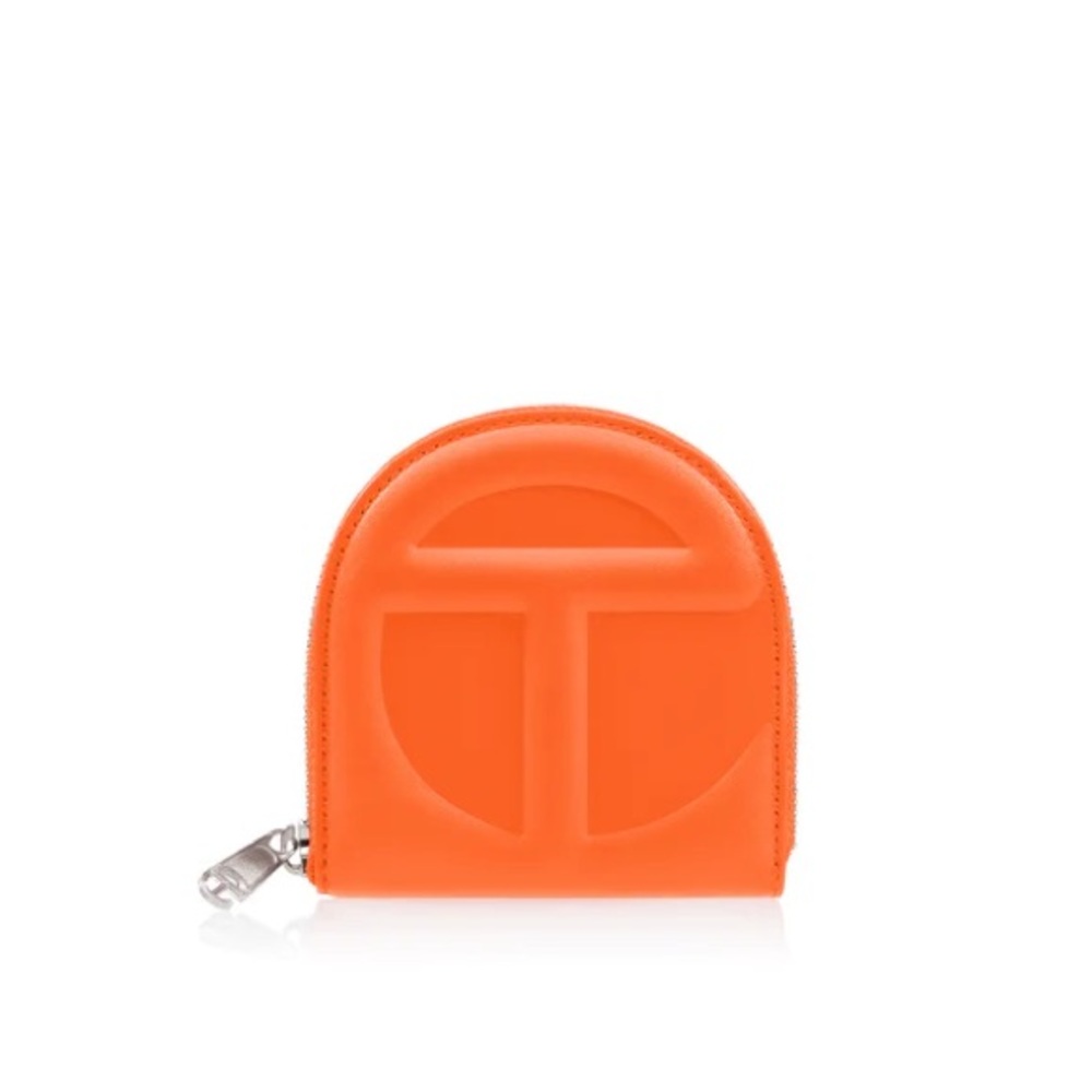 Telfar Vibrant Orange Wallet